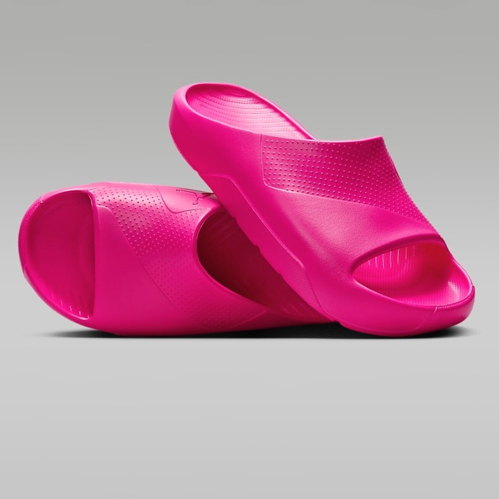 NIKE Air Jordan Women’s Post Slides Jumpman Vibrant Pink 9